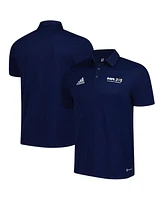 Adidas Men's Navy Fiu Panthers x Pit Bull Entrada Aeroready Polo Shirt
