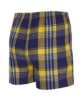 Concepts Sport Men's Purple Los Angeles Lakers Region Flannel Boxer Shorts