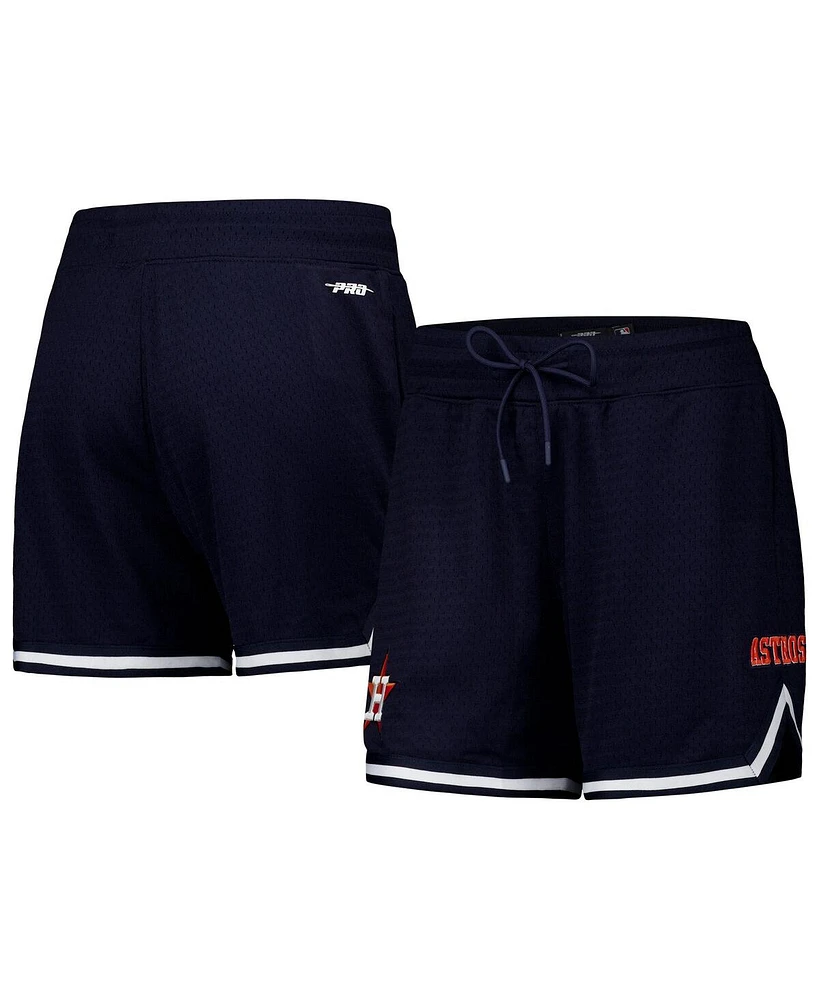 Pro Standard Women's Navy Houston Astros Classic Mesh Shorts