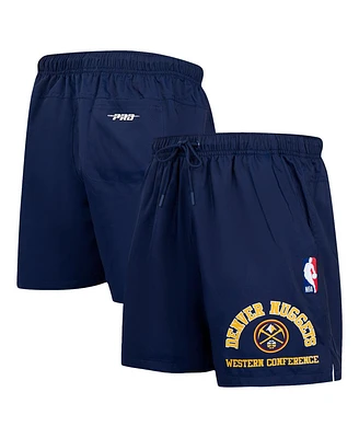 Pro Standard Men's Navy Denver Nuggets Area Code Shorts