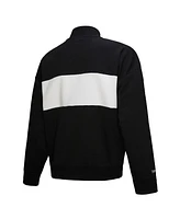 Mitchell & Ness Women's Black San Francisco 49ers Quarter-Zip Jacket