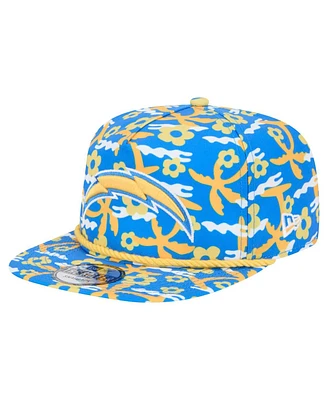 New Era Men's Blue Los Angeles Chargers Wakey Wakey Golfer Snapback Hat