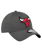 New Era Men's Charcoal Chicago Bulls Active Ripstop 9TWENTY Adjustable Hat