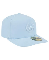 New Era Men's Light Blue Chicago Cubs Color Pack A-Frame 59FIFTY Fitted Hat