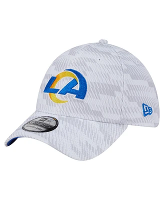 New Era Men's White Los Angeles Rams Gameday Graded 39THIRTY Flex Hat