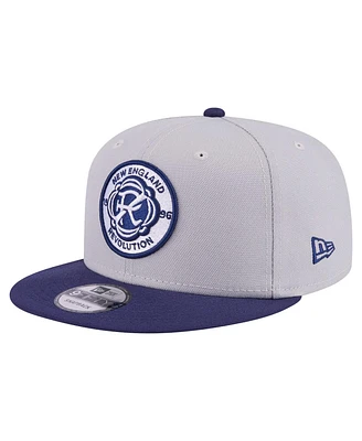New Era Men's Gray New England Revolution Color Pack Two-Tone 9FIFTY Snapback Hat