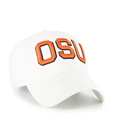 '47 Brand Men's White Oregon State Beavers Vault Clean Up Adjustable Hat