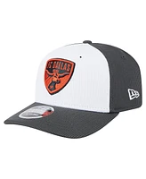 New Era Men's White/Gray Fc Dallas 2025 Jersey Hook 9SEVENTY Stretch-Snap Hat