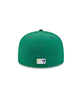New Era Men's Green Louisville Bats Theme Nights 59FIFTY Fitted Hat