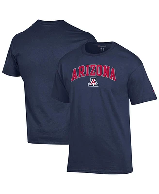 Champion Men's Navy Arizona Wildcats Arched Logo T-Shirt