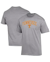 Champion Men's Heather Gray Tennessee Volunteers Arch Over Logo T-Shirt