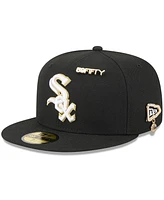 New Era Men's Black Chicago White Sox 2025 59FIFTY Day Fitted with Pins Hat
