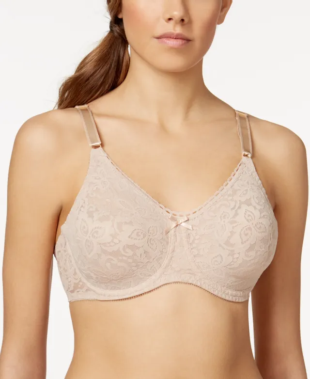 Bali One Smooth U Ultra Light Lace Lift Underwire Bra 3L97 - Macy's