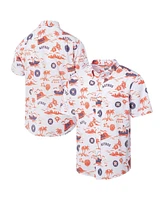 Reyn Spooner Men's White Houston Astros Kekai Performance Button-Up Top