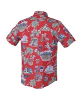 Reyn Spooner Men's Red Washington Nationals Scenic Tri-Blend Button-Down Shirt