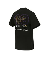 Round21 Men's and Women's Black Kelsey Plum Los Angeles Sparks Boxy Signature Name Number T-Shirt