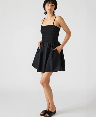 Steve Madden Women's Smocked Fit & Flare Lotty Dress