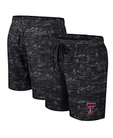 Colosseum Men's Black Texas Tech Red Raiders Ozark Swim Shorts