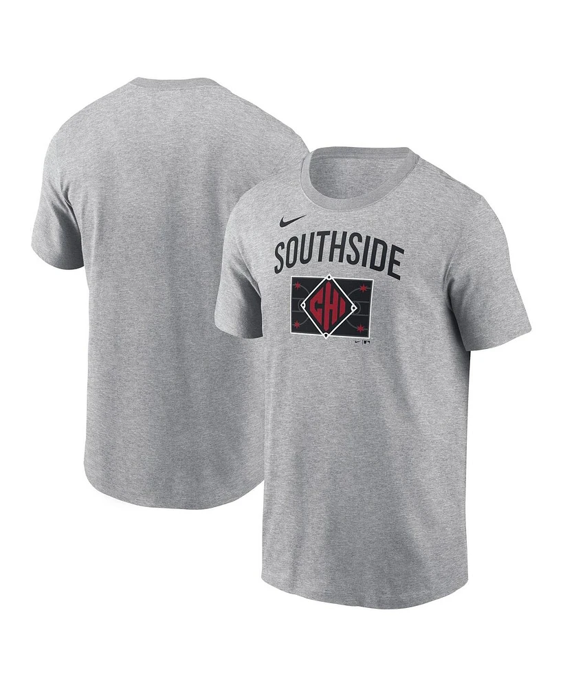 Nike Men's Gray Chicago White Sox 2025 City Connect Arched Team Phrase T-Shirt