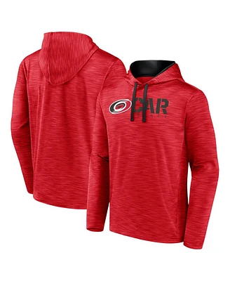 Logo Athletic Men's Red Carolina Hurricanes Head Start Pullover Hoodie