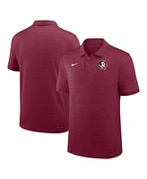 Nike Men's Garnet Florida State Seminoles 2025 Early Season Coaches Sideline Victory Stripe Performance Polo Shirt