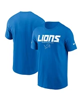 Nike Men's Blue Detroit Lions Sideline Performance T-Shirt