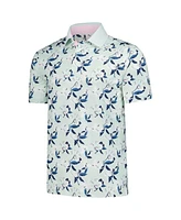 Puma Men's Mint Arnold Palmer Mattr Spring Florals Polo Shirt