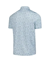 Puma Men's Light Blue Arnold Palmer Mattr Sketch Polo Shirt
