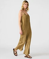 Steve Madden Women's Crinkle Desdemona Jumpsuit