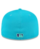 New Era Men's Teal/Purple Arizona Diamondbacks 2025 City Connect Batting Practice 59FIFTY Fitted Hat