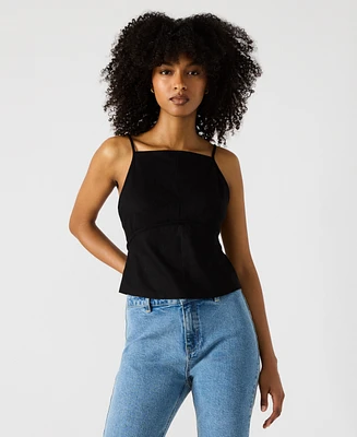 Steve Madden Women's Strappy Teigan Tank Top