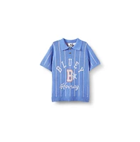Cotton On Boys Little/Big License Preston Short Sleeve Knit Polo
