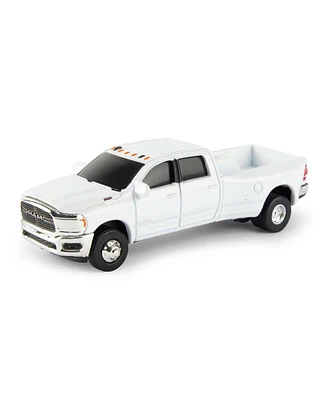 Ertl 1/64 Ram 3500 Die-cast Dually Pickup, White, Collect N Play by Ertl
