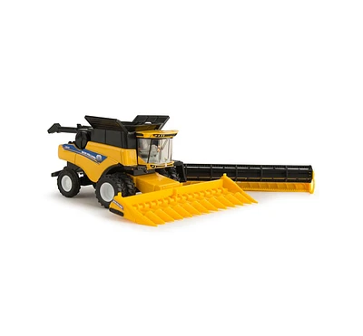 1/64th New Holland CR8.90 Combine with Corn and Grain Headers by Ertl