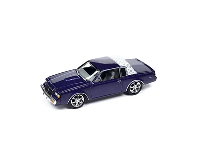 1/64 Johnny Lightning 1987 Buick Regal T-Type Custom, Metallic Purple