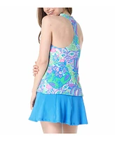 Beach House Women's Nina Ruffled Trim Tankini Top