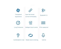 Bits and Bytes True Wireless Headphones