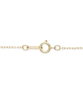 Dyed Green Jade Bead Station 18" Collar Necklace in 10k Gold
