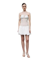 Nocturne Women's Strapless Mini Dress
