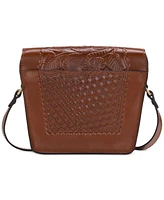 Patricia Nash Marciana Small Leather Crossbody Bag
