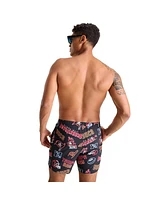 Chubbies Men's 5.5" Black Tampa Bay Buccaneers The Neon Lined Classic Swim Trunks