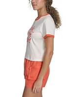Starter Women's Cotton Look for The Star Graphic T-Shirt