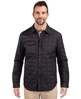 Cutter & Buck Men's Rainier PrimaLoft Eco Insulated Quilted Shirt Jacket