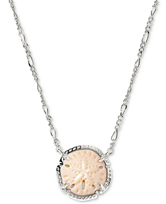 Kendra Scott Sand Dollar Short Pendant Necklace, 17-2/5" + 3" extender