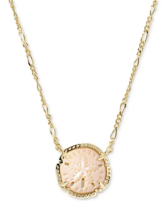 Kendra Scott Sand Dollar Short Pendant Necklace, 17-2/5" + 3" extender