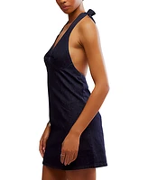 Free People Women's Trevi Denim Mini Dress