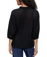 Sanctuary Women's Cotton Petal Drop Blouse