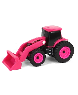 Ertl 1/64 Ertl Collect N Play Case Ih Pink Tractor with Loader