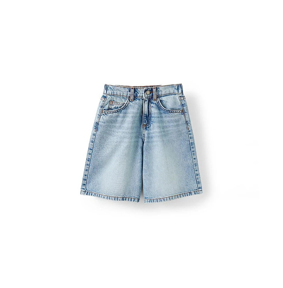 Cotton On Little Girls Super Baggy Denim Jort