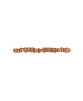 Rachel Rachel Roy Gold Tone and Brown Beaded 2pc Bracelet Set